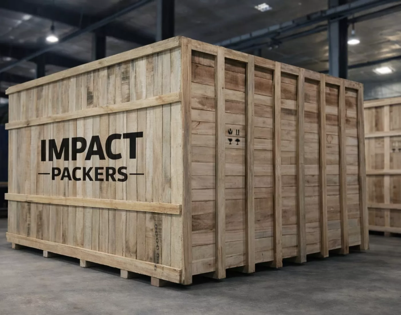 Heavy Duty Machinery Wooden Boxes