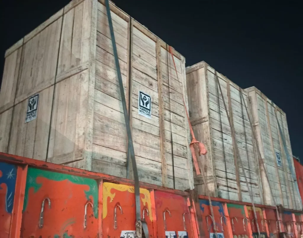 Heavy Duty Machinery Wooden Boxes