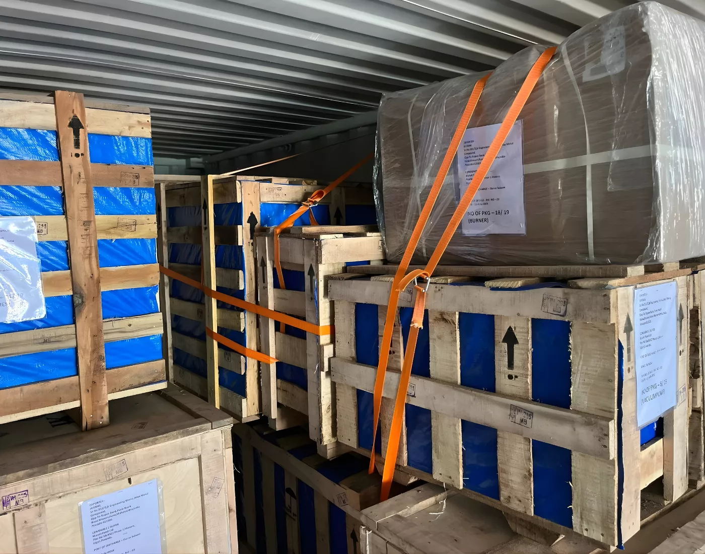 Container Lashing And Choking